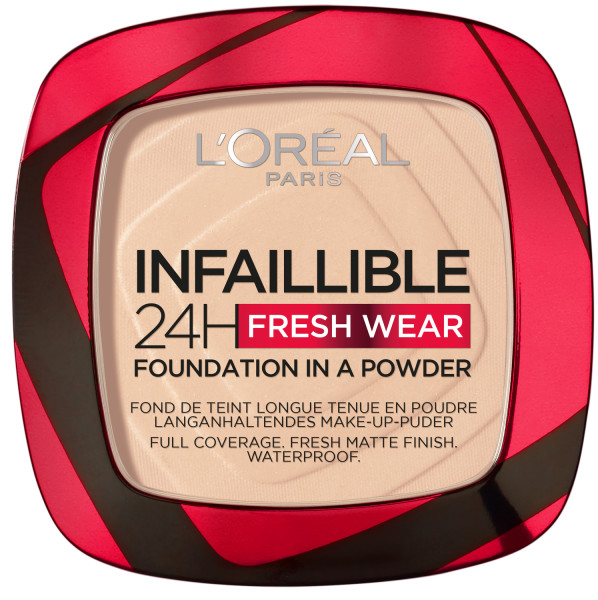 L’Oréal Paris Infaillible Fresh Wear 24h podkład w pudrze odcień 20 Cool Rosé 9 g