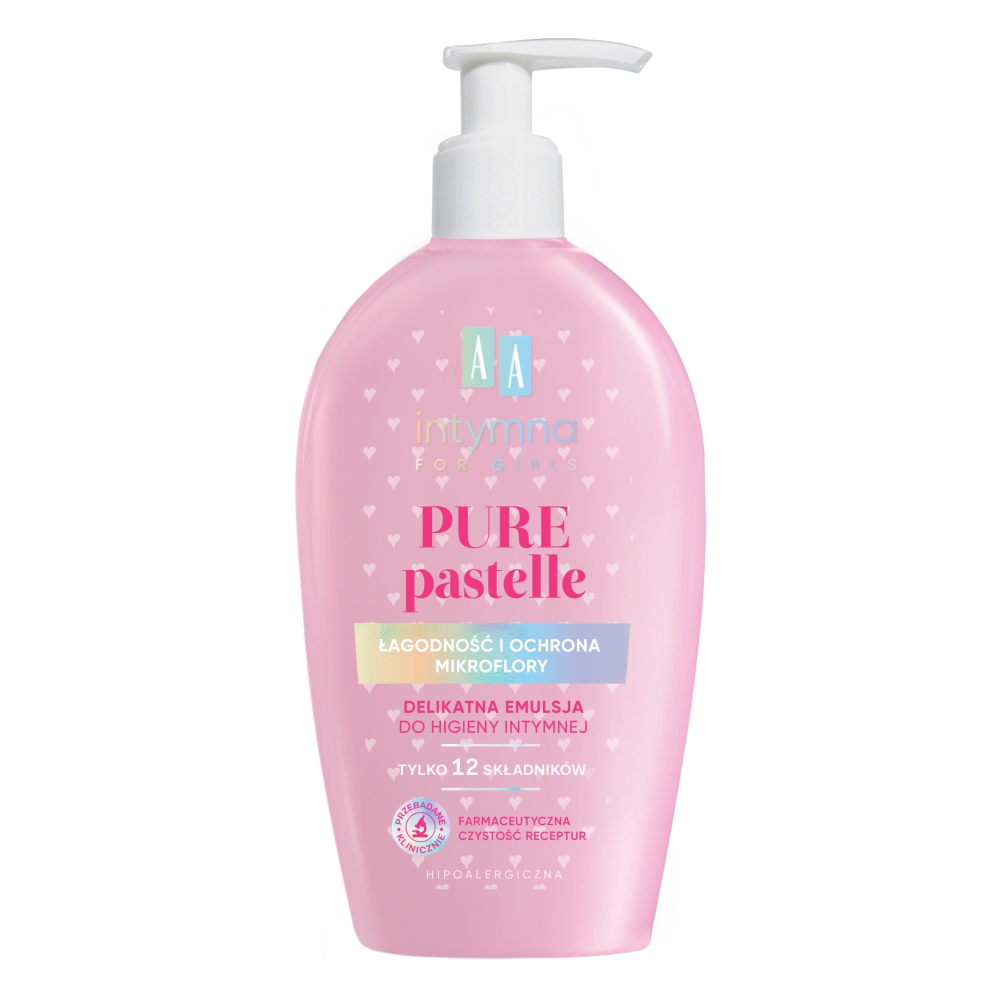 Intymna Pure Pastelle delikatna emulsja do higieny intymnej 300ml