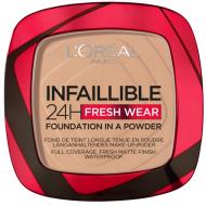 Infaillible 24H Fresh Wear Foundation In A Powder matujący podkład do w pudrze 120 Vanilla 9g