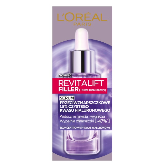 L’Oréal Paris Revitalift Filler serum przeciwzmarszczkowe z kwasem hialuronowym 30 ml