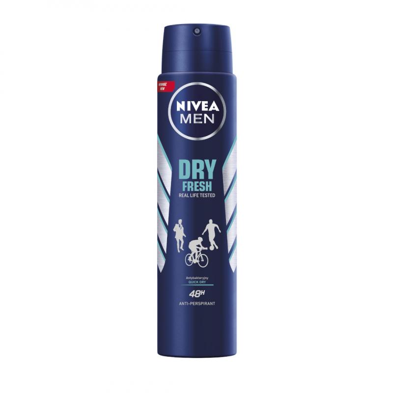 Men Dry Fresh antyperspirant spray 250ml