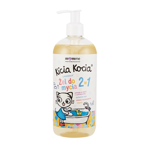 Kicia Kocia łagodny żel do mycia 2w1 500ml