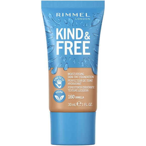 Rimmel Kind & Free lekki podkład nawilżający odcień 160 Vanilla 30 ml