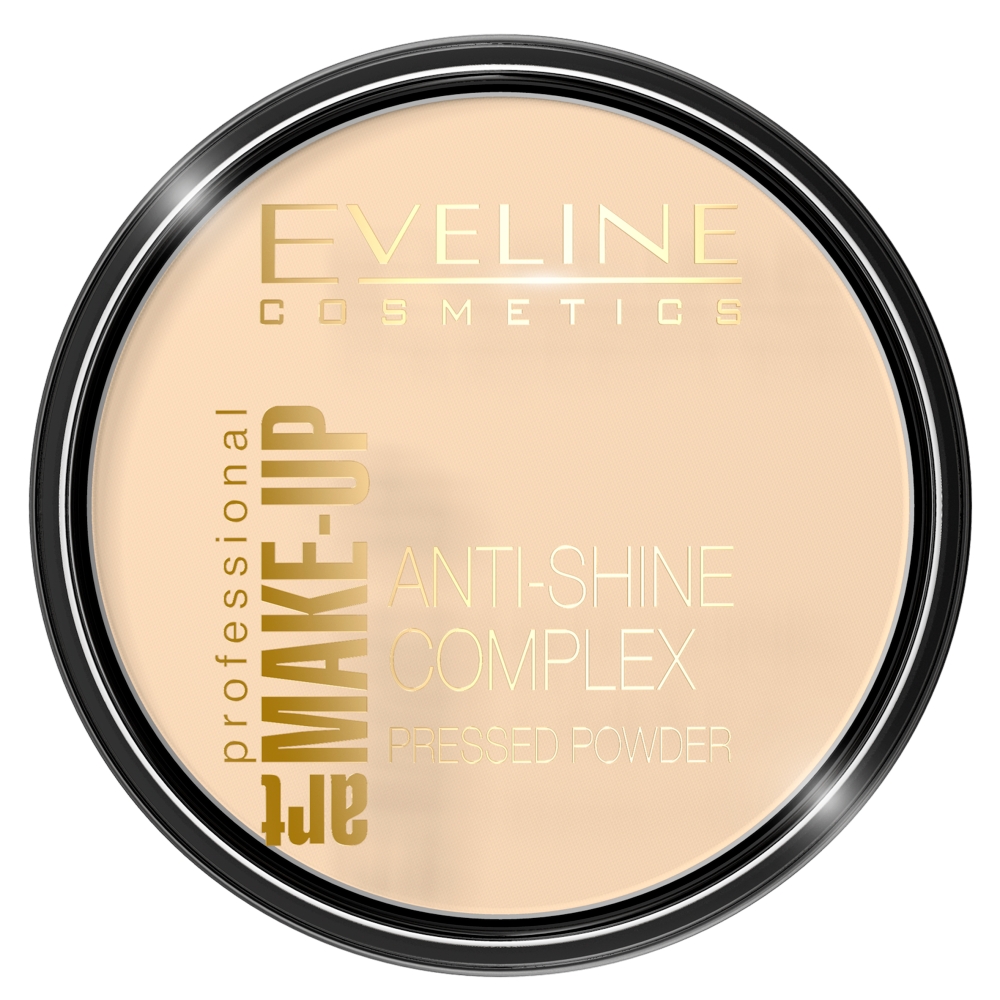 Art Make Up Anti-Shine Complex Pressed Powder matujący puder mineralny z jedwabiem 30 Ivory 14g