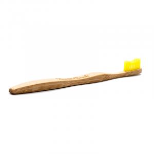 Bambusowa szczoteczka do zębów Soft Żółta