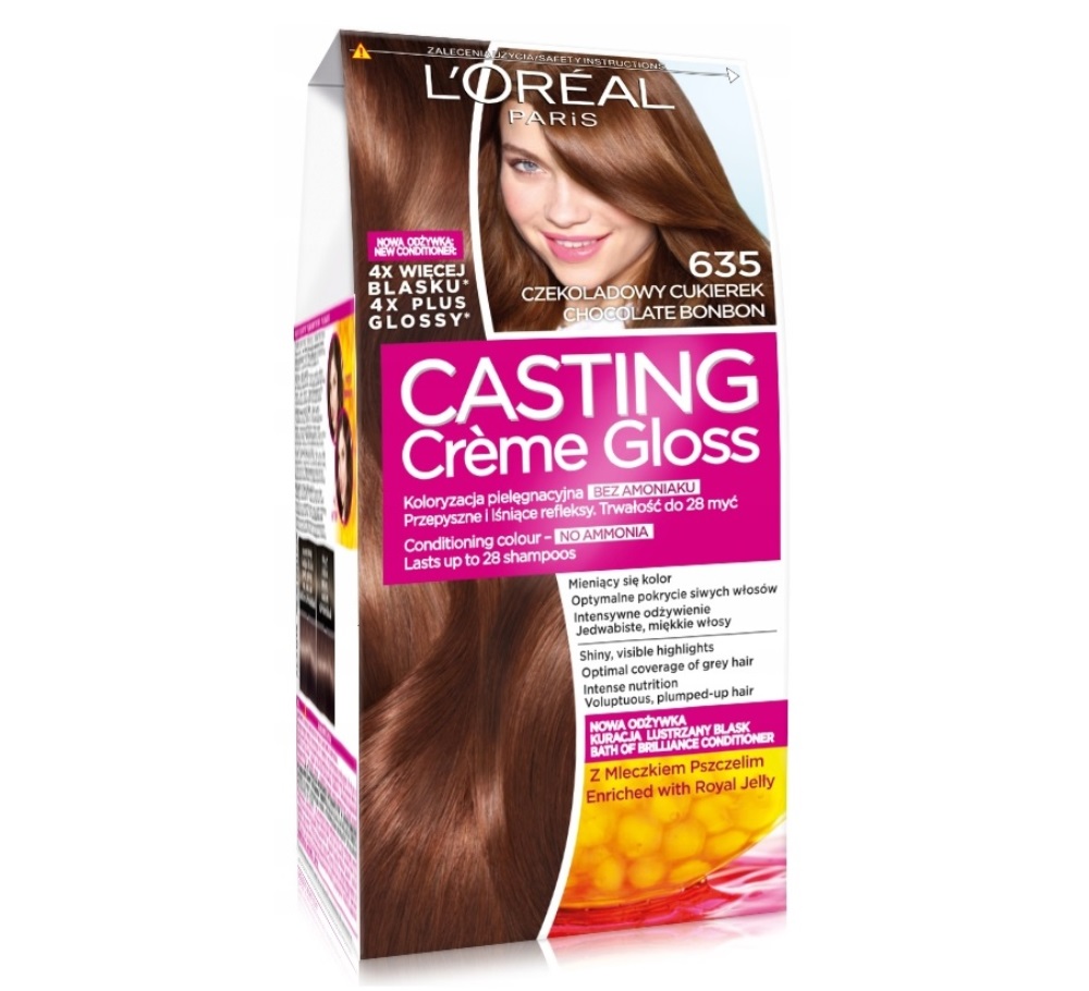 Casting Creme Gloss farba do włosów 635 Czekoladowy Cukierek