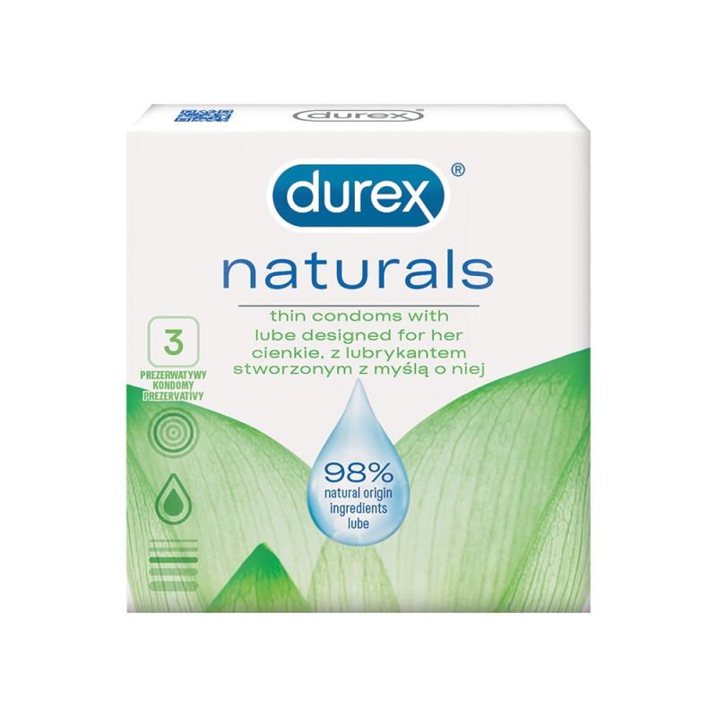 Durex Naturals 3szt.