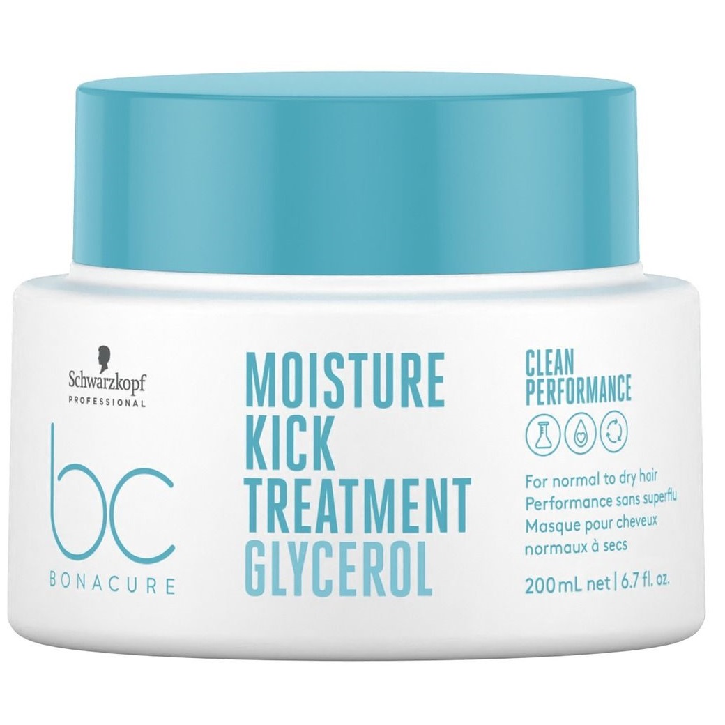 BC Bonacure Moisture Kick Treatment nawilżająca maska do włosów  normalnych i suchych 200ml