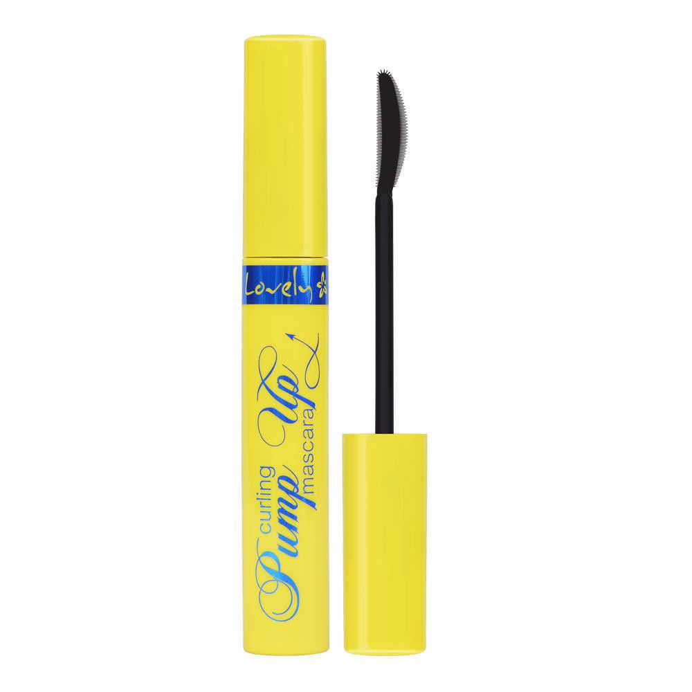 Curling Pump Up Mascara pogrubiający tusz do rzęs Black 8g