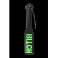 &039Bitch&039&039 Paddle - Glow in the Dark - Black/Neon Green