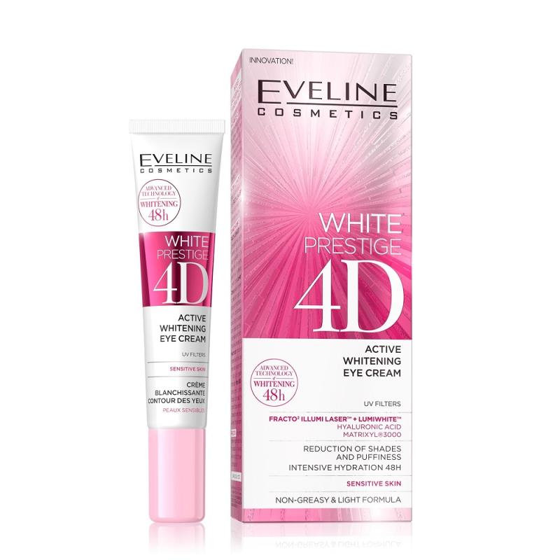 White Prestige 4D Whitening Eye Cream wybielający krem pod oczy 20ml