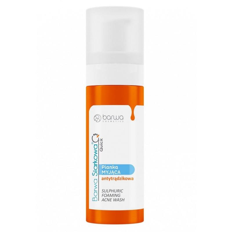 Siarkowa Sulphuric Foaming Acne Wash antytrądzikowa pianka myjąca 150ml Siarkowa Sulphuric Foaming Acne Wash antytrądzikowa pianka myjąca 150ml