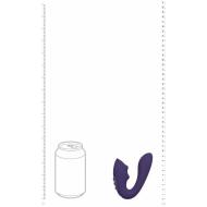 VIVE - Yuki - Rechargeable Dual Motor - G-Spot Vibrator with Massaging Beads - Purple