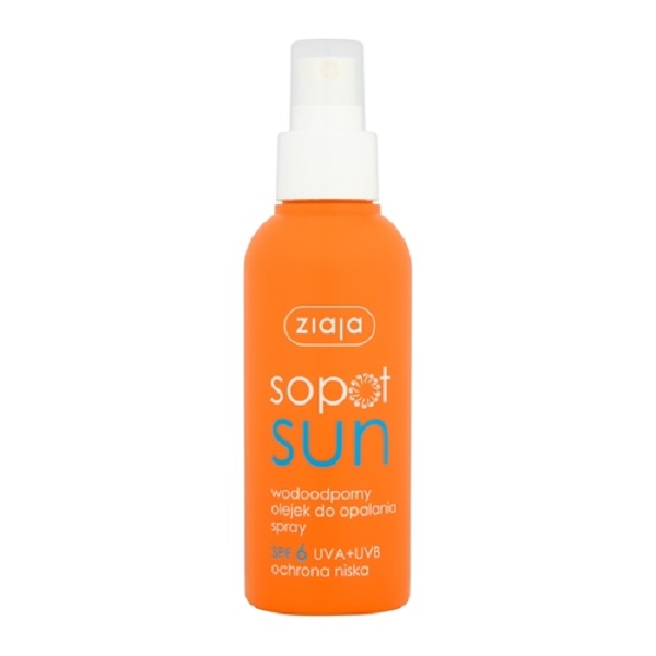 Sopot Sun olejek do opalania w sprayu SPF6 125ml