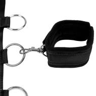 Restraint Harness with Collar and Hand Cuffs