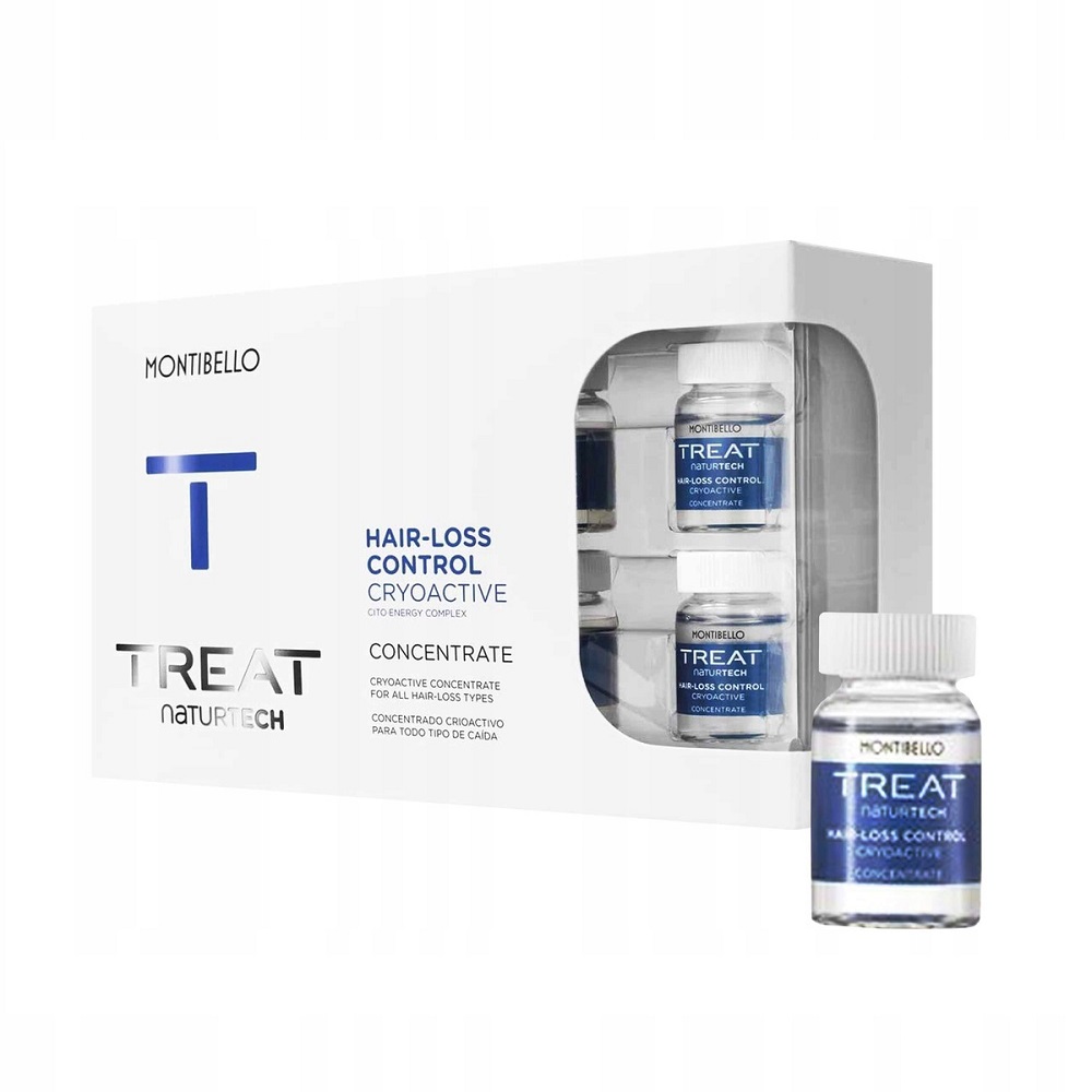 Treat Naturtech Hair-Loss Control Cryoactive Concentrate krioaktywny koncentrat przeciw wypadaniu włosów 10x7ml