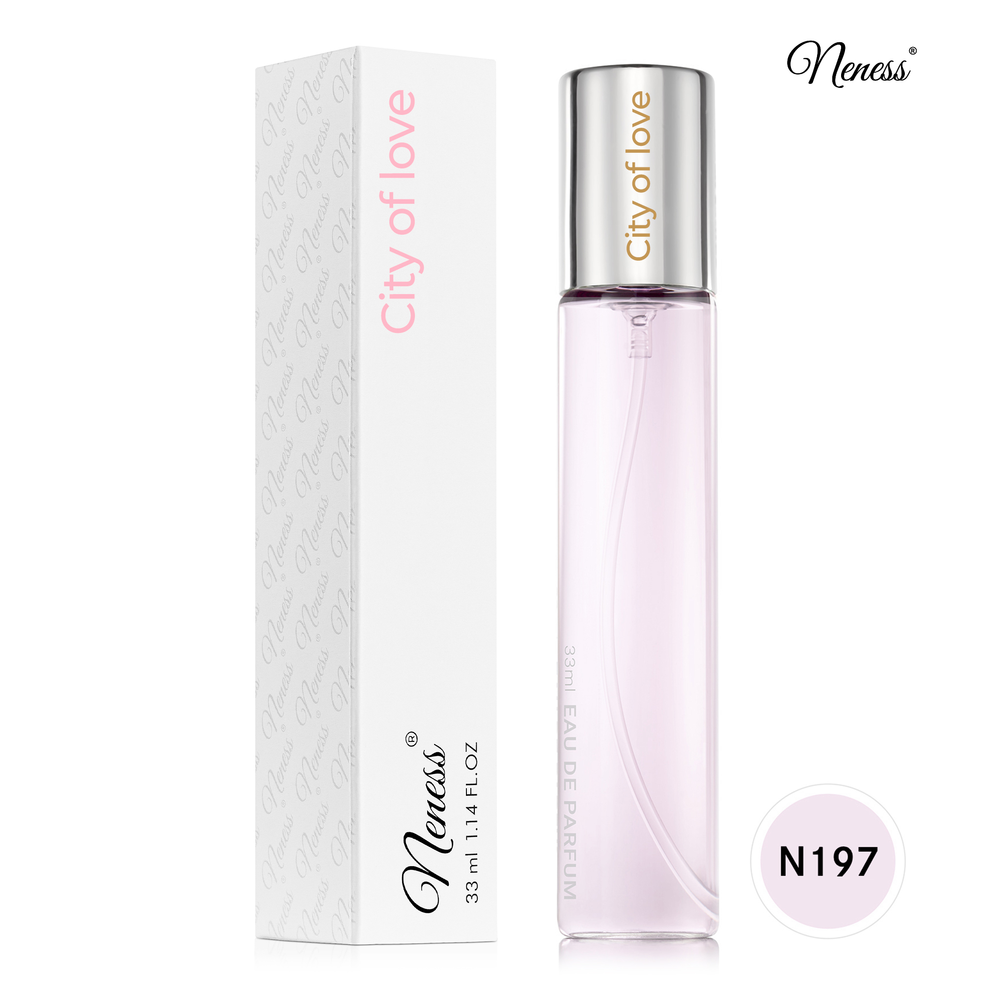 N197. Neness City Of Love - 33 ml - zapach damski