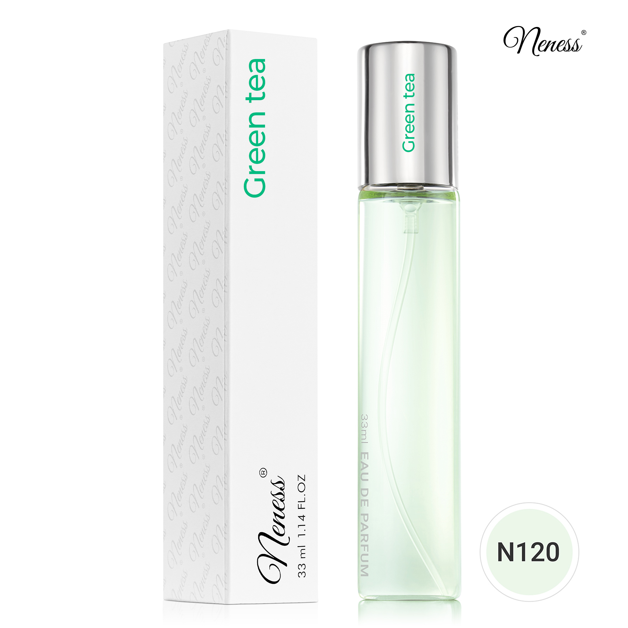 N120. Neness Green Tea - 33 ml - zapach damski