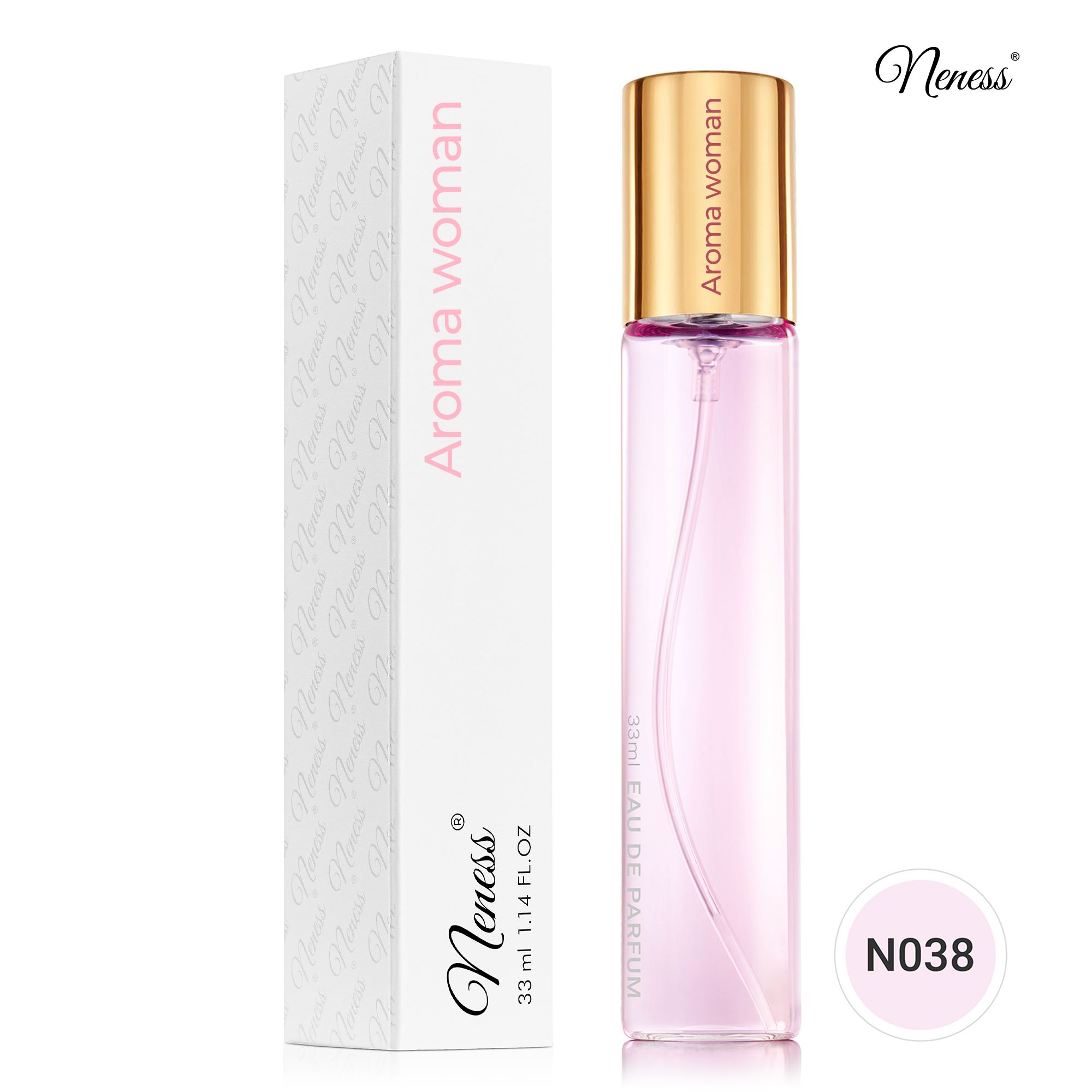 N038. Neness Aroma Woman - 33 ml - zapach damski