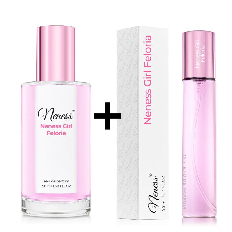 N278. Neness Neness Girl Feloria - Zestaw 1+1: 50 ml + 33 ml - damski