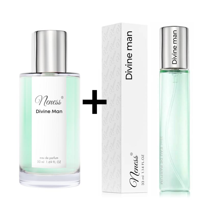 N086. Neness Divine Man - Zestaw 1+1: 50 ml + 33 ml - zapach męski