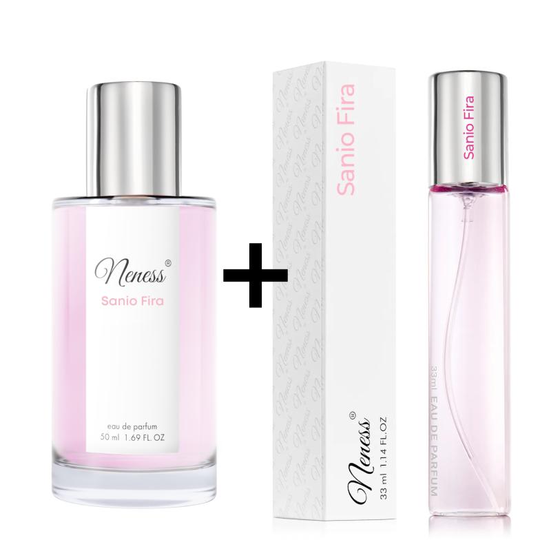 N066. Neness Sanio Fira - Zestaw 1+1: 50 ml + 33 ml - zapach damski