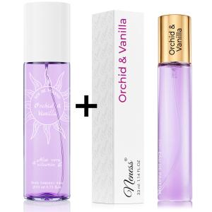 Zestaw 1+1: Orchid & Vanilla - mgiełka 200 ml + perfumy 33 ml