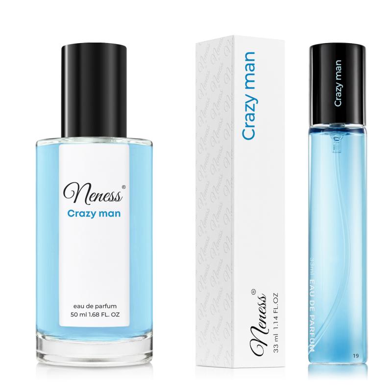 N114. Neness Crazy Man - Zestaw 1+1: 50 ml + 33 ml - męski