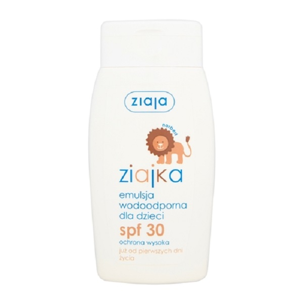 Ziajka słoneczna emulsja wodoodporna dla dzieci SPF30 125ml