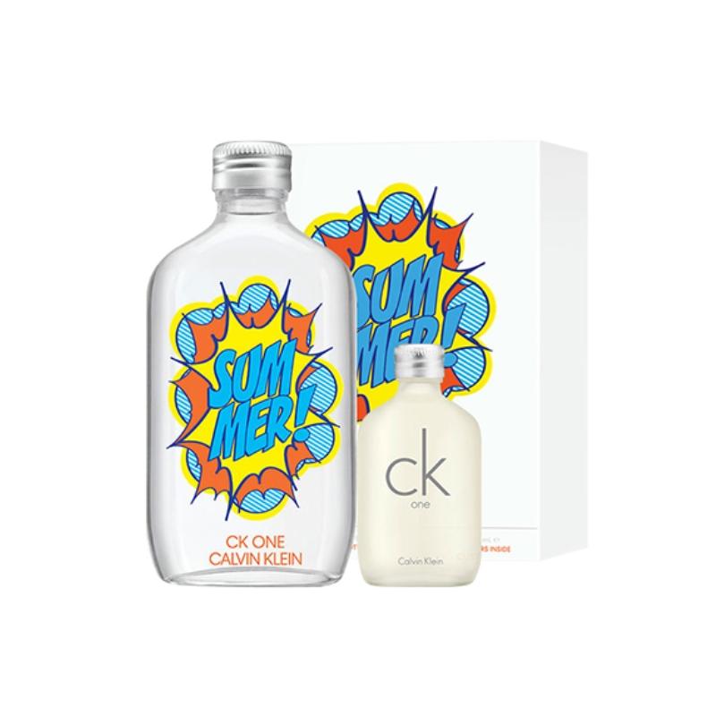 CK One Summer 2019 zestaw woda toaletowa spray 100ml + CK One woda toaletowa spray 15ml CK One Summer 2019 zestaw woda toaletowa spray 100ml + CK One woda toaletowa spray 15ml