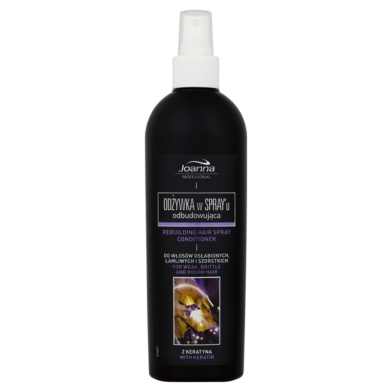 Keratin Rebuilding Hair Spray Conditioner odżywka odbudowująca do włosów osłabionych z keratyną w sprayu 300ml