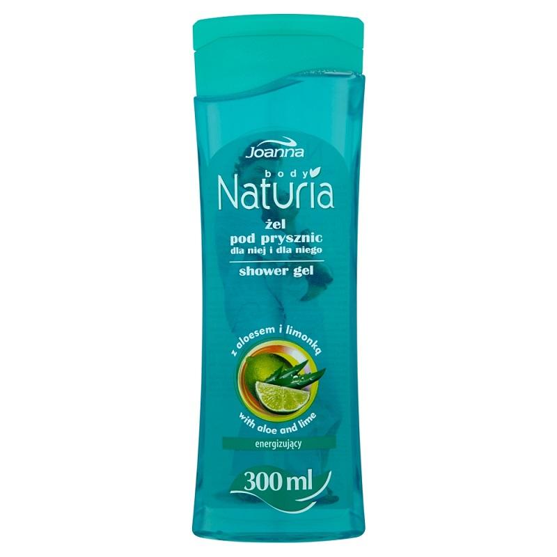 Naturia Body energizujący żel pod prysznic Aloes i Limonka 300ml Naturia Body energizujący żel pod prysznic Aloes i Limonka 300ml