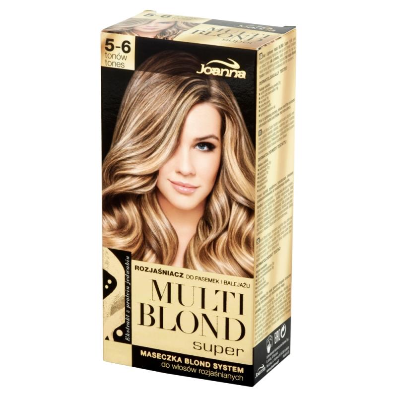 Multi Blond Super rozjaśniacz do pasemek i balejażu 5-6 tonów Multi Blond Super rozjaśniacz do pasemek i balejażu 5-6 tonów