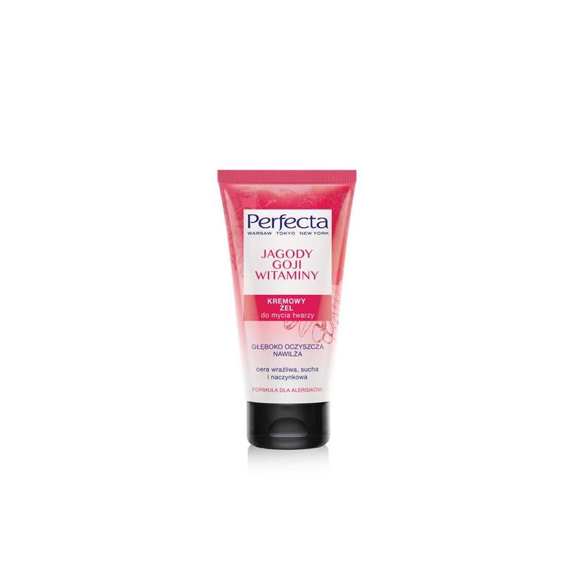 Kremowy żel do mycia twarzy Jagody Goji & Witaminy 150ml Kremowy żel do mycia twarzy Jagody Goji & Witaminy 150ml