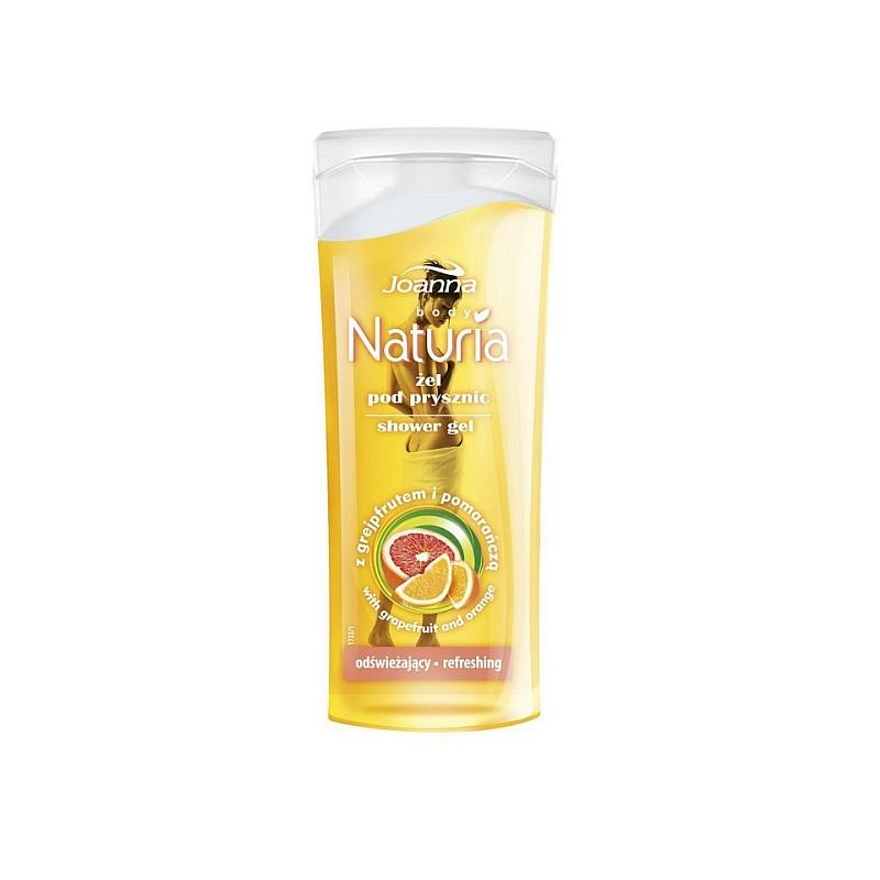 Naturia odświeżający żel pod prysznic Grejpfrut i Pomarańcza 100ml Naturia odświeżający żel pod prysznic Grejpfrut i Pomarańcza 100ml