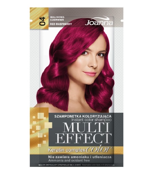 Multi Effect szamponetka koloryzująca 04 Malinowa Czerwień 35g