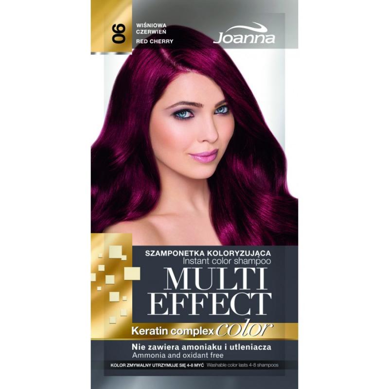 Multi Effect szamponetka koloryzująca 06 Wiśniowa Czerwień 35g