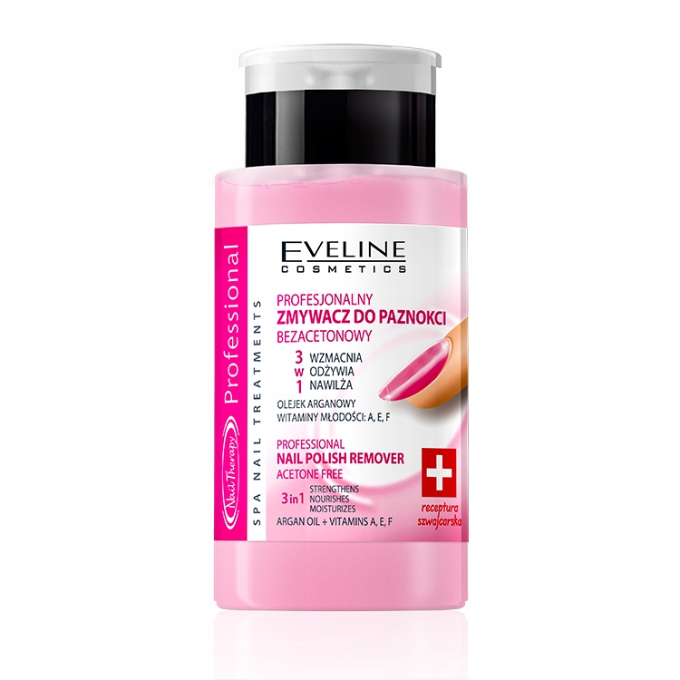 Eveline Cosmetics Professional zmywacz do paznokci bez acetonu 190 ml