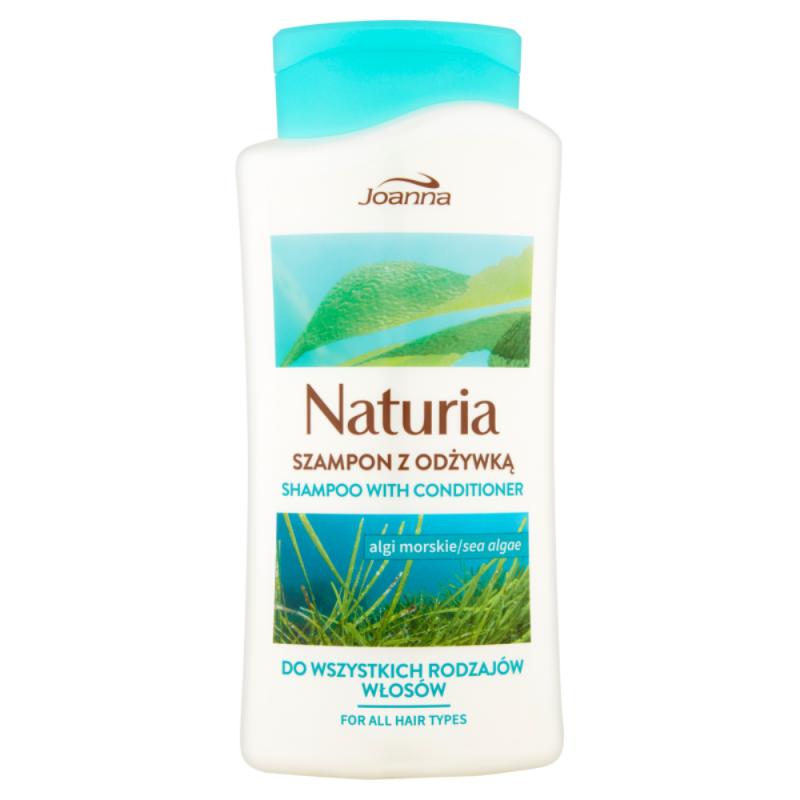 Naturia szampon z odżywką do wszystkich rodzajów włosów Algi Morskie 500ml Naturia szampon z odżywką do wszystkich rodzajów włosów Algi Morskie 500ml