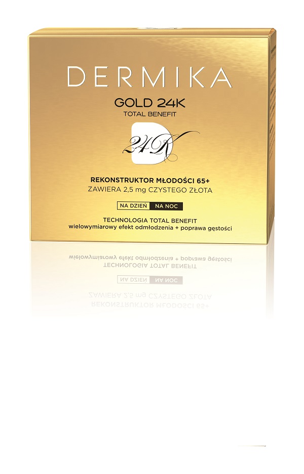 Gold 24K Total Benefit 65+ rekonstruktor młodości na dzień i na noc 50ml