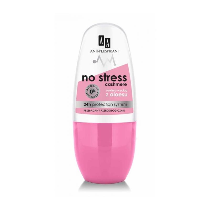 No Stress Cashmere Anti-Perspirant 24h dezodorant roll-on Aloes 50ml