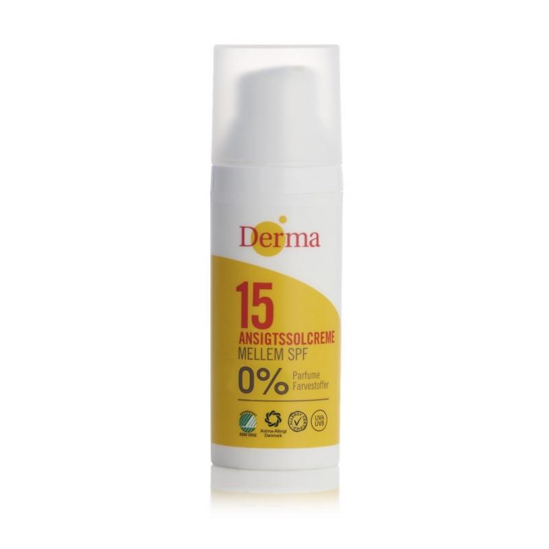 Derma Sun krem przeciwsłoneczny do twarzy SPF15 50ml Derma Sun krem przeciwsłoneczny do twarzy SPF15 50ml