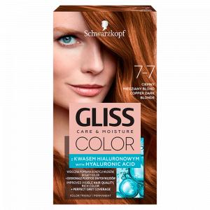 Gliss Color krem koloryzujący do włosów 7-7 Ciemny Miedziany Blond