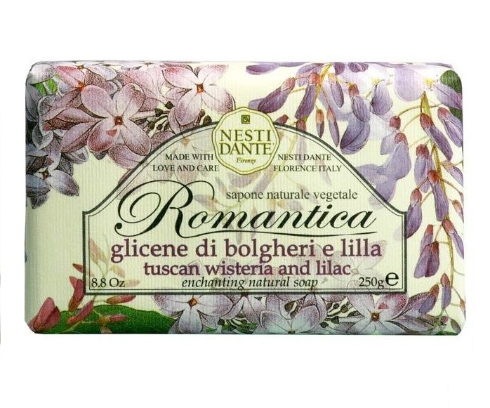 Romantica mydło toaletowe Glicynia & Lilia 250g