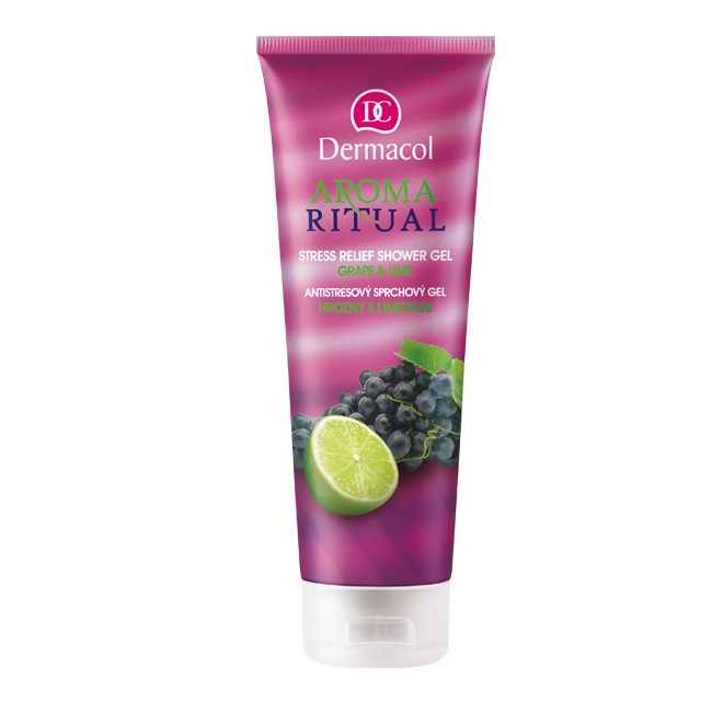 Aroma Ritual Stress Relief Shower Gel żel pod prysznic Grape & Lime 250ml