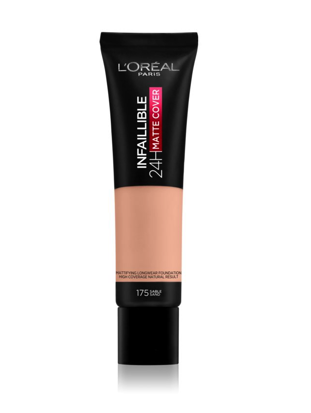 L´Oréal Paris Infaillible 32H Matte Cover podkład o przedłużonej trwałości dla uzyskania matowego efektu 175 30 ml