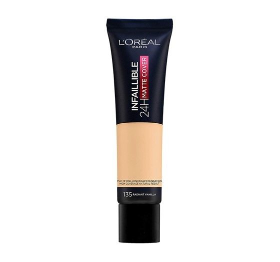L'Oréal Paris Infaillible 32H Matte Cover Podkład kremowy 30 ml Nr. 135 - Warm Undertone