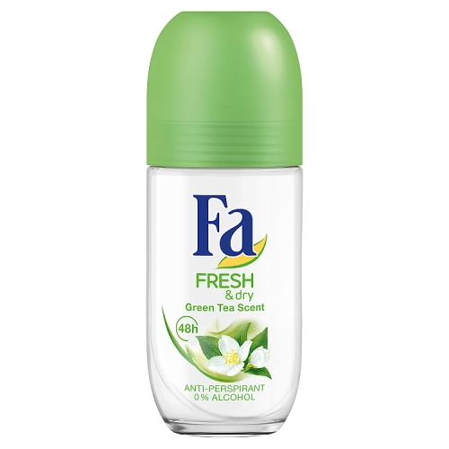 Fresh & Dry Green Tea Scent Anti-perspirant Roll-on antyperspirant w kulce 50ml