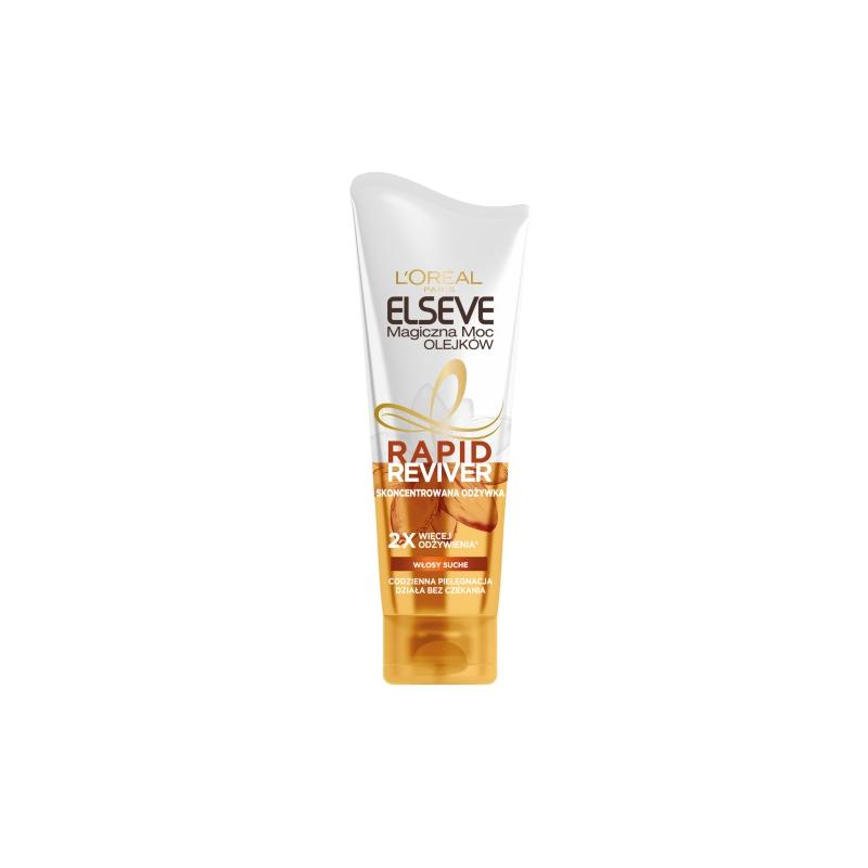Elseve Rapid Reviver Magiczna Moc Olejków skoncentrowana odżywka do włosów suchych 180ml Elseve Rapid Reviver Magiczna Moc Olejków skoncentrowana odżywka do włosów suchych 180ml