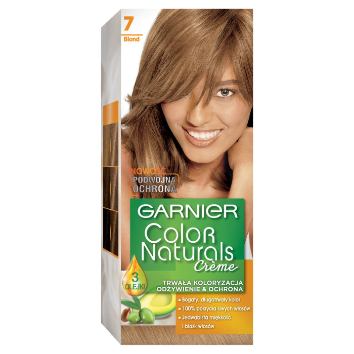 Color Naturals farba do włosów 7 Blond 1szt